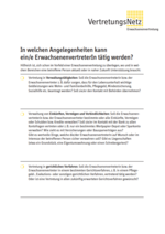 Liste Vertretungsangelegenheiten Foto: Liste Vertretungsangelegenheiten